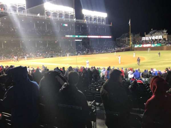 Wrigley Field, section: 128, row: 3, seat: 3