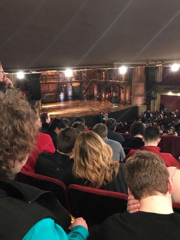 CIBC Theatre, section: Dress Circle l, row: E, seat: 3