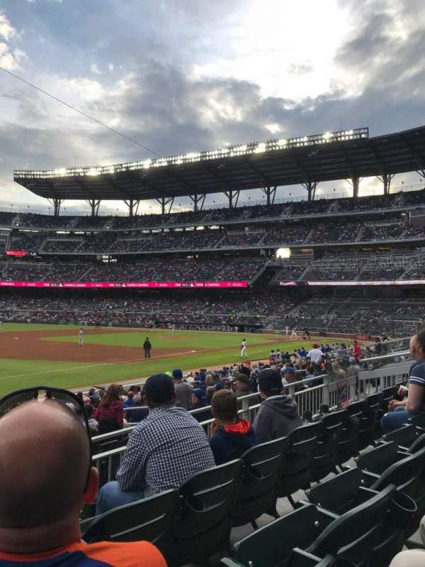 Truist Park, section: 138, row: 3, seat: 12