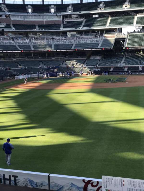 Truist Park, section: 157, row: 2, seat: 13