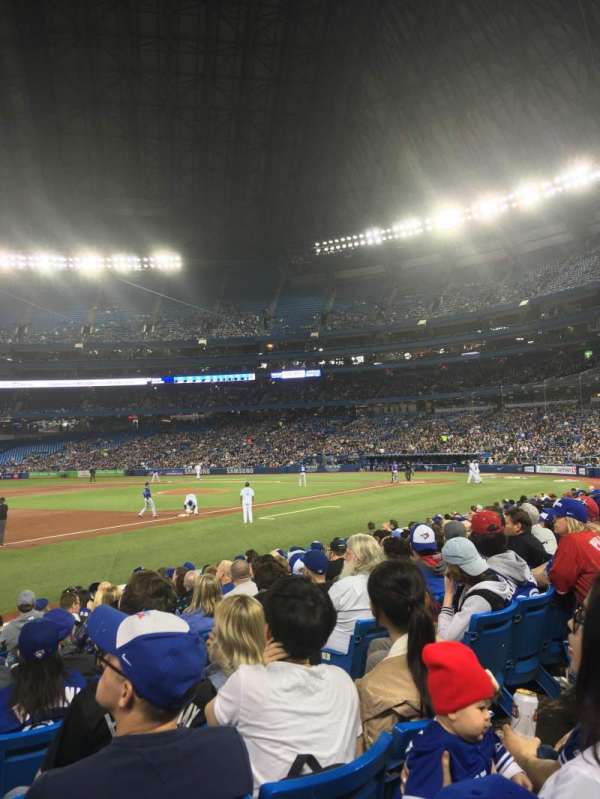 Rogers Centre, section: 129L, row: 13, seat: 105