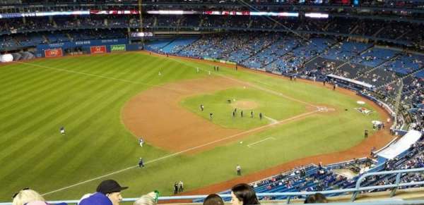 Rogers Centre, section: 534, row: 5, seat: 3