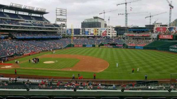 Nationals Park, section: 220, row: E, seat: 6