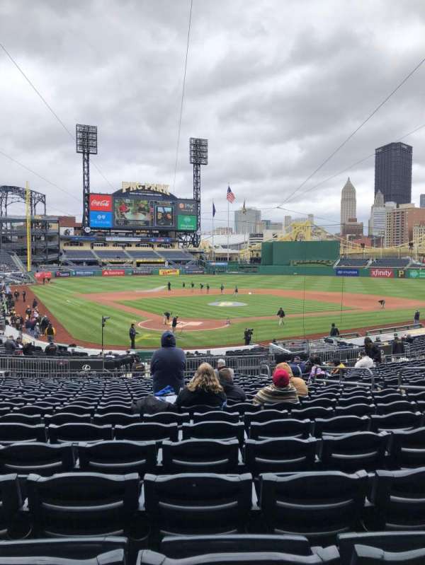 PNC Park, section: 115, row: U, seat: 8