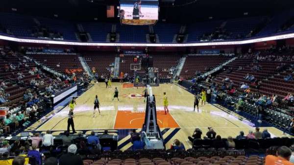 Mohegan Sun Arena, section: 11, row: N, seat: 10