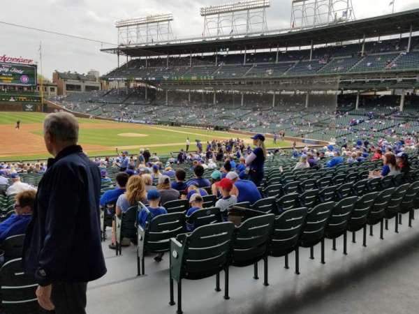 Wrigley Field, section: 209, row: 1, seat: 21