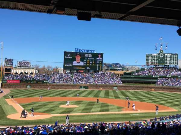 Wrigley Field, section: 221, row: 12, seat: 2