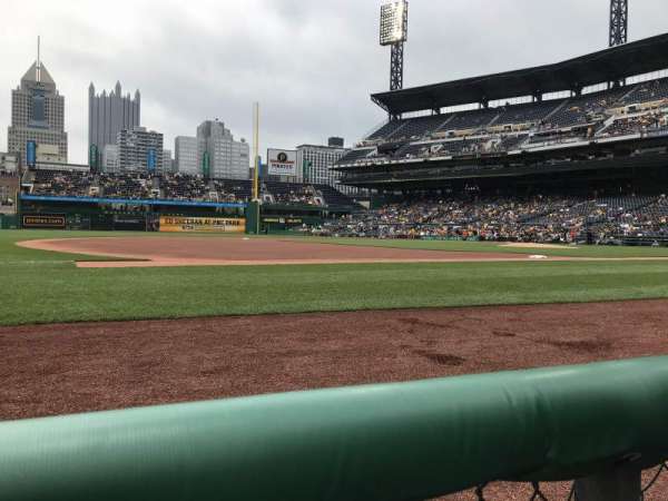 PNC Park, section: 25, row: 1, seat: 10