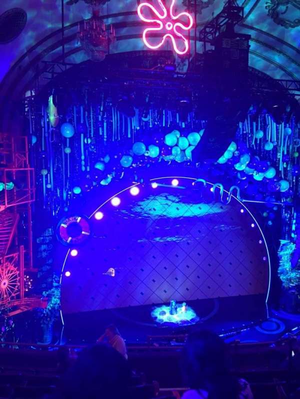 Palace Theatre, Broadway, section: Mezzanine L, row: G, seat: 5