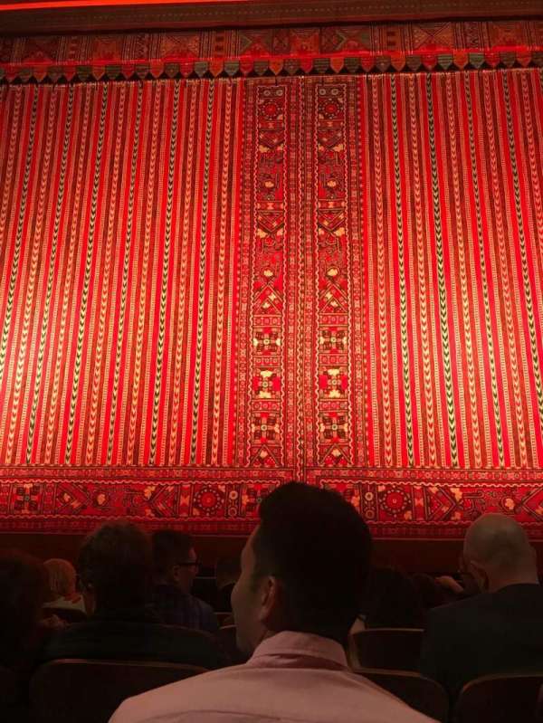 New Amsterdam Theatre, section: Orchestra C, row: E, seat: 107