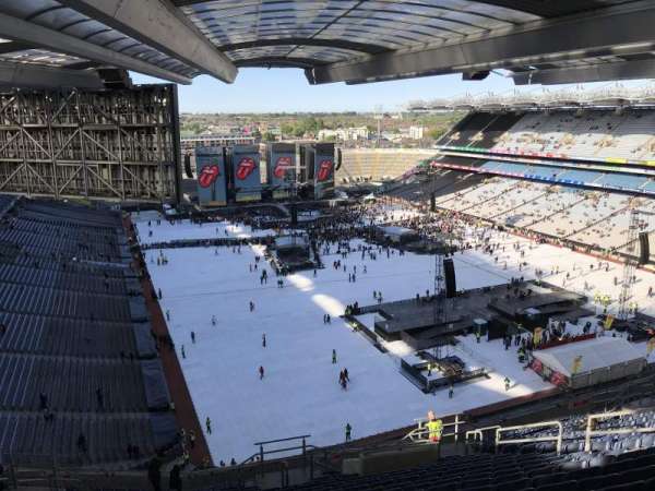 Croke Park, section: 722, row: Y, seat: 28