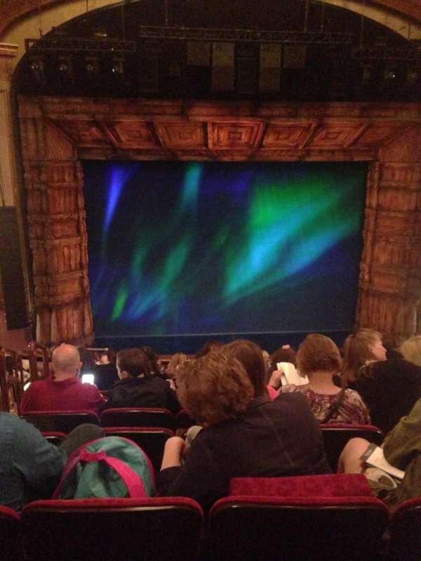 St. James Theatre, section: Mezzanine C, row: L, seat: 114