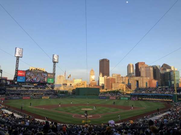 PNC Park, section: 116, row: BB, seat: 6