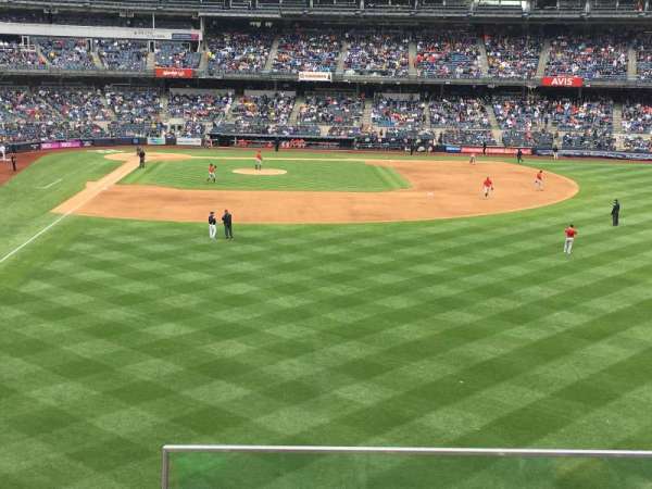 Yankee Stadium, section: 206, row: 3, seat: 1