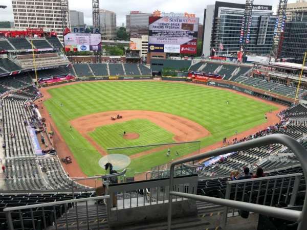 Truist Park, section: 425, row: 12, seat: 2