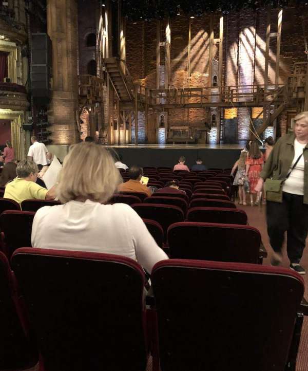 CIBC Theatre, section: Orchestra C, row: S, seat: 112-114