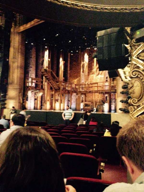 CIBC Theatre, section: Orchestra R, row: N, seat: 20,22,24