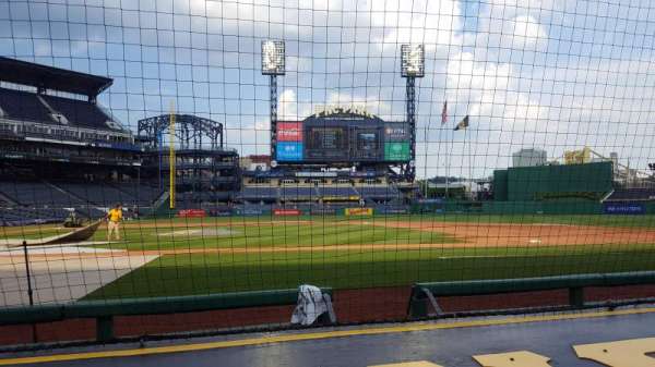 PNC Park, section: 11, row: F, seat: 12