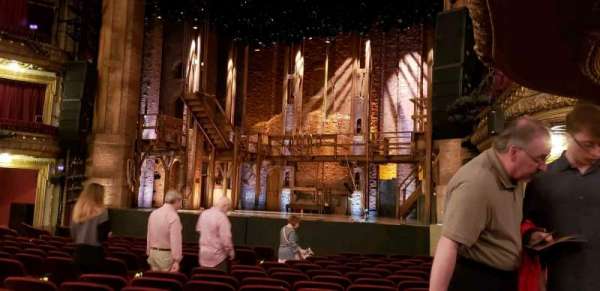 CIBC Theatre, section: Orchestra R, row: R, seat: 16