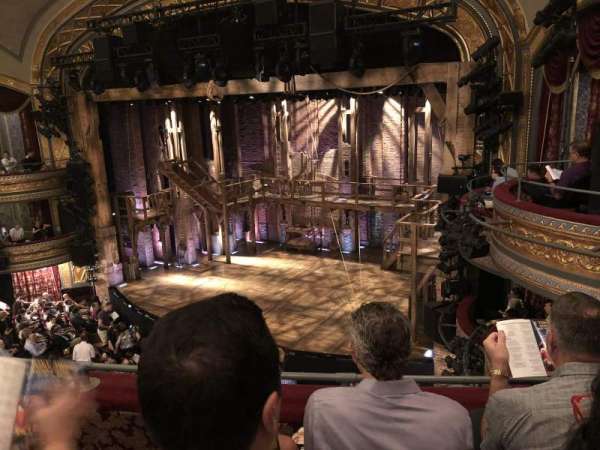 Richard Rodgers Theatre, section: Front Mezzanine R, row: C, seat: 22