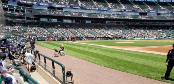 Rate Field, section: 120, row: 1, seat: 7