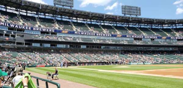 Rate Field, section: 120, row: 1, seat: 7