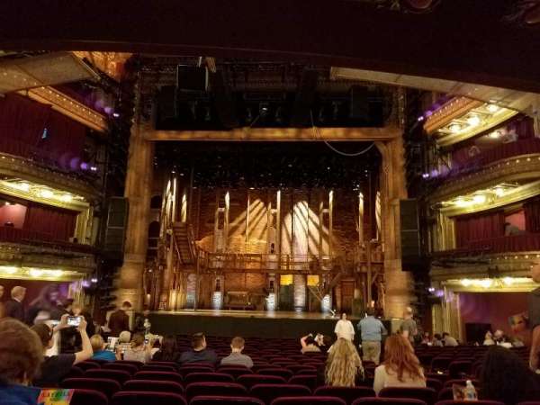 CIBC Theatre, section: Orchestra C, row: V, seat: 111