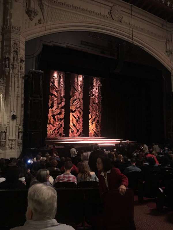 Orpheum Theatre, San Francisco, section: Orchestra L, row: U, seat: 5