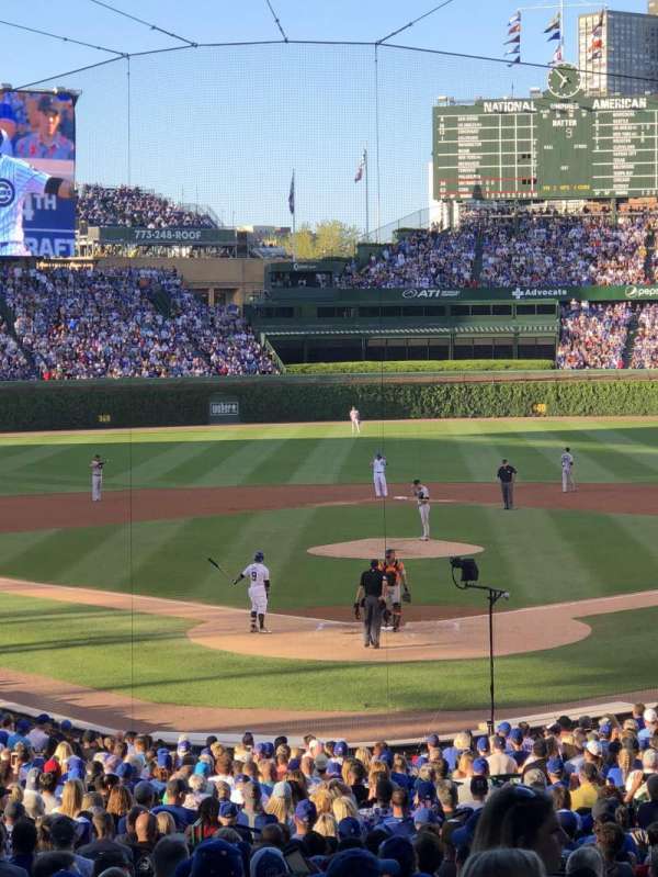 Wrigley Field, section: 217, row: 5, seat: 16