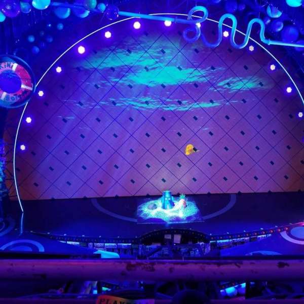 Palace Theatre, Broadway, section: Mezzanine C, row: AA, seat: 105