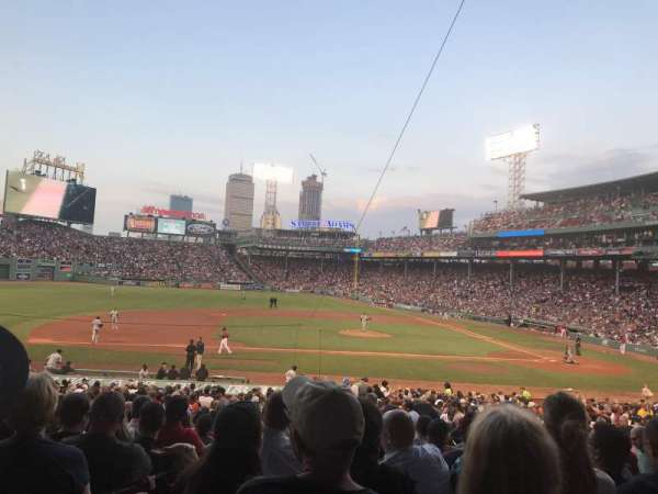 Fenway Park, section: Grandstand 25, row: 2, seat: 5