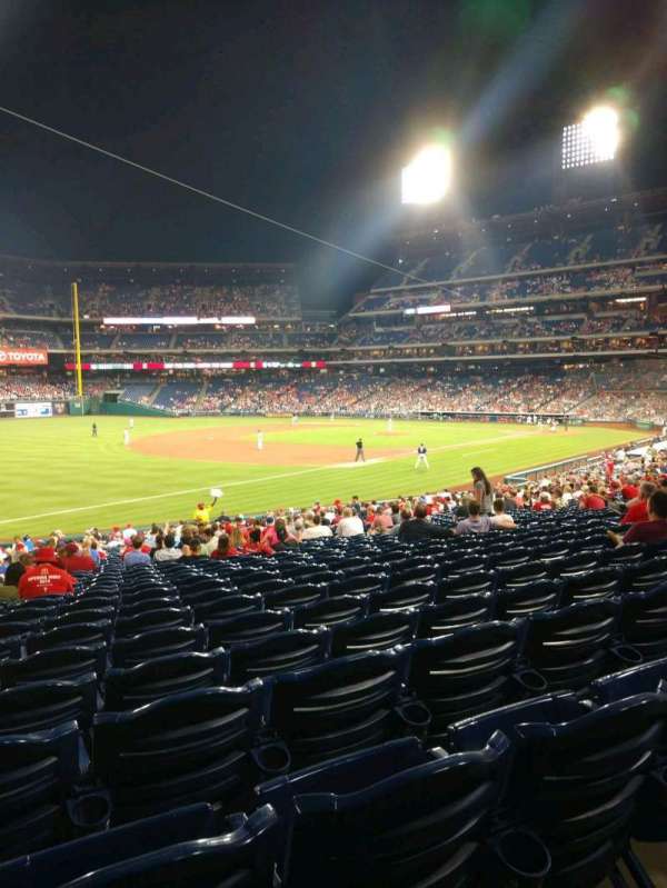 Citizens Bank Park, section: 136, row: 32, seat: 15