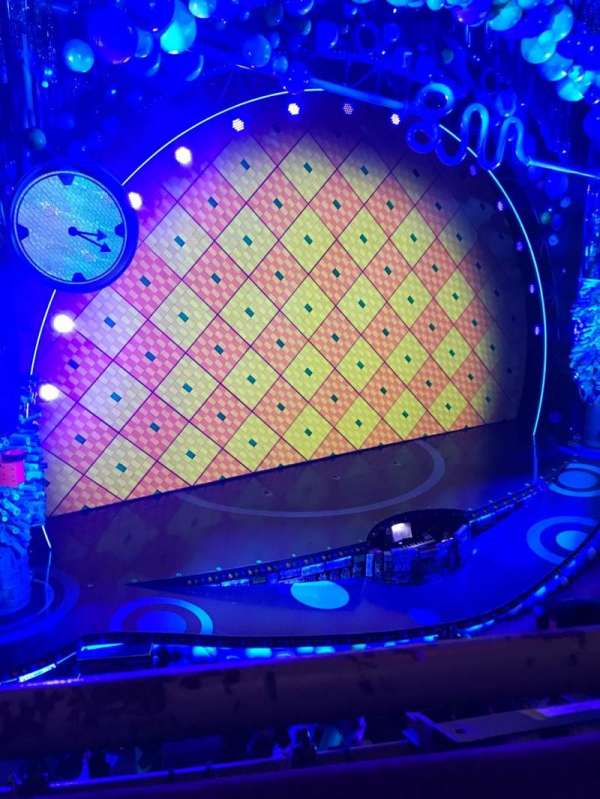 Palace Theatre, Broadway, section: Mezzanine L, row: AA, seat: 7