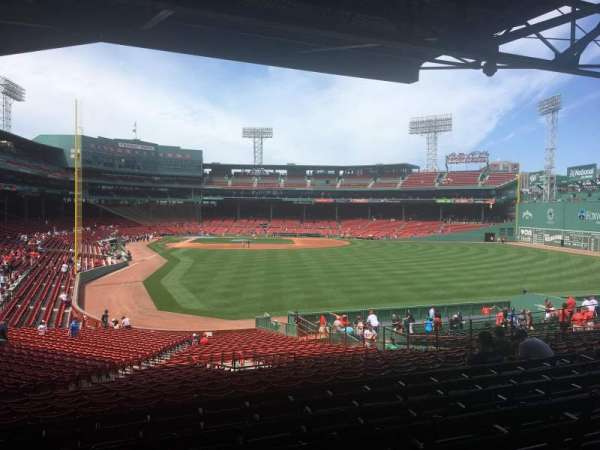 Fenway Park, section: Grandstand 2, row: 9, seat: 13
