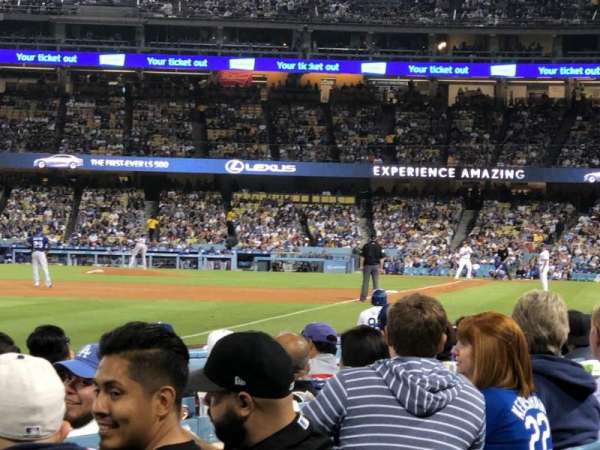 Dodger Stadium, section: 45FD, row: A, seat: 20