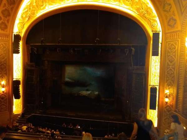 Paramount Theatre, Seattle, section: Mezzanine 12, row: A, seat: 2