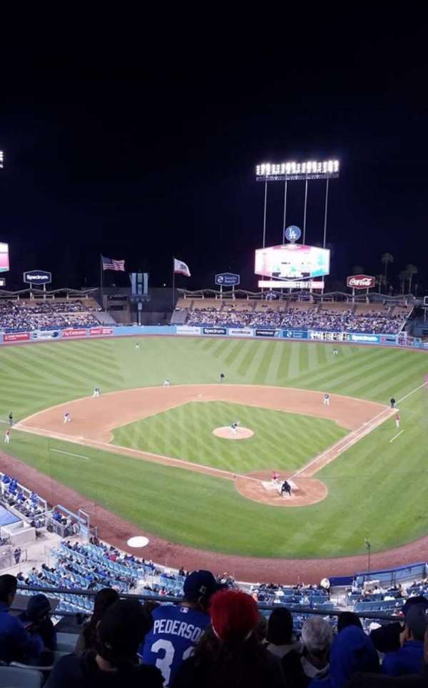 Dodger Stadium, section: 5RS, row: H, seat: 12