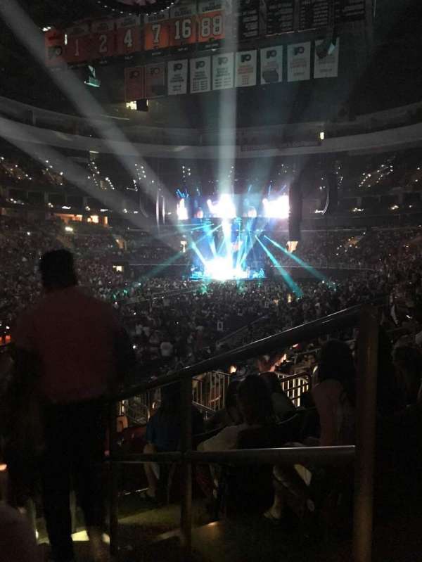 Xfinity Mobile Arena, section: 109, row: 15, seat: 14