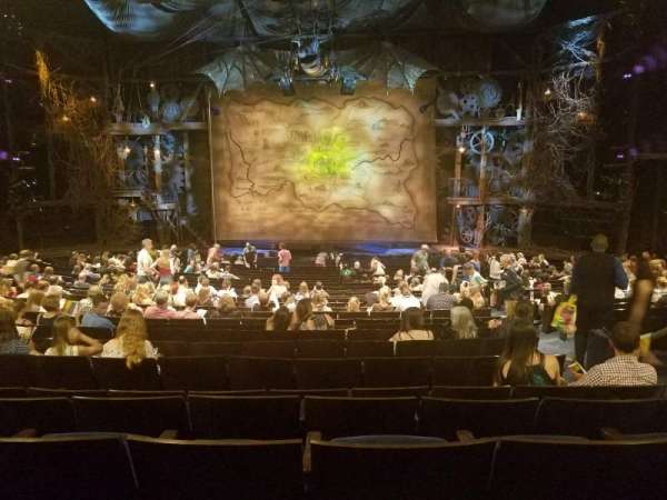 Gershwin Theatre, section: Orchestra C, row: V, seat: 115