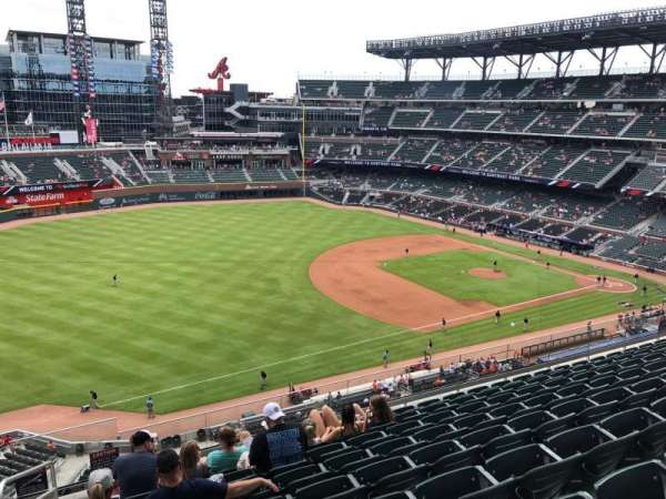Truist Park, section: 339, row: 9, seat: 25