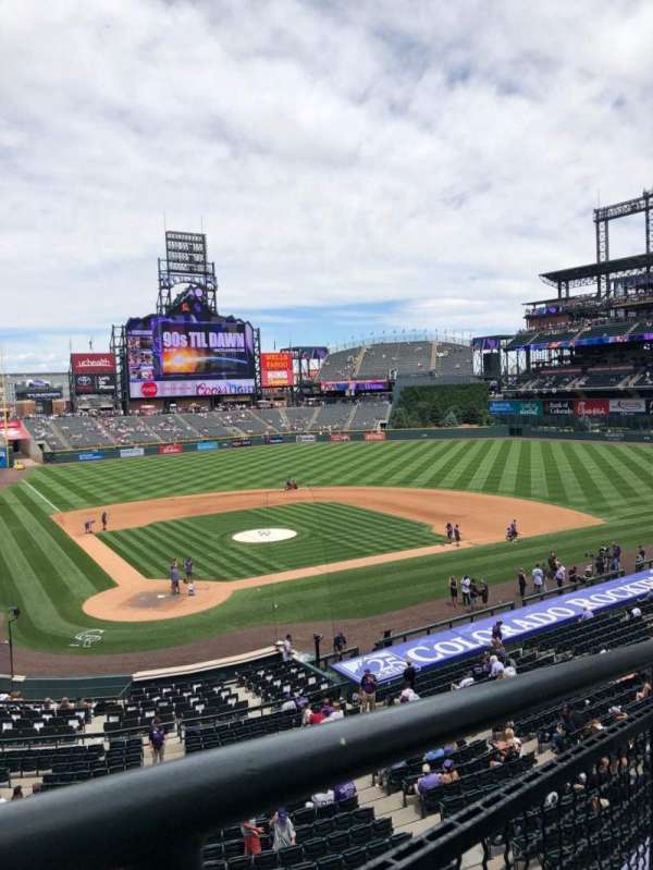 Coors Field, section: 227, row: 4, seat: 11
