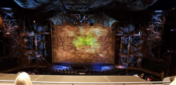 Gershwin Theatre, section: Front Mezzanine C, row: D, seat: 111