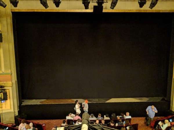 Neil Simon Theatre, section: Front Mezzanine C, row: A, seat: 111