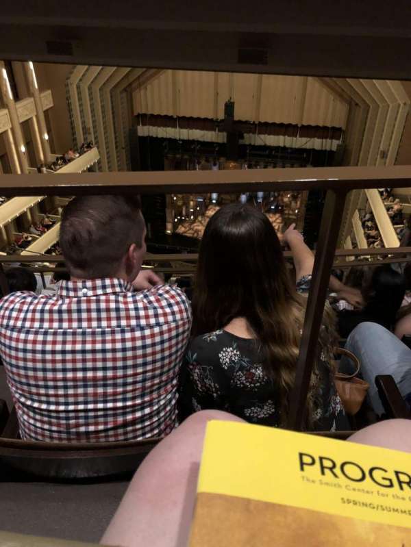Reynolds Hall at The Smith Center, section: Balcony, row: K, seat: 233