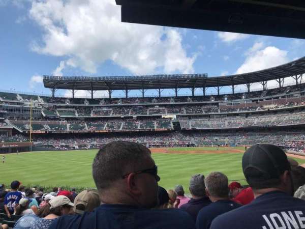 Truist Park, section: 146, row: 15, seat: 6