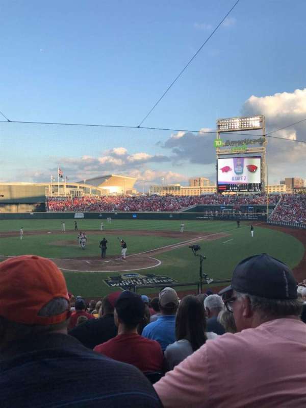Charles Schwab Field, section: 113, row: 18, seat: 8