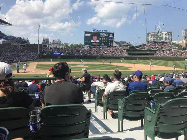 Wrigley Field, section: 121, row: 7, seat: 16