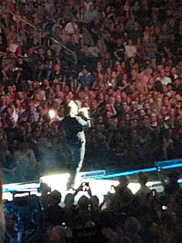 Madison Square Garden, section: 114, row: 12, seat: 8