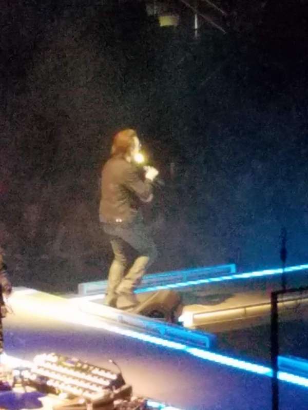 Madison Square Garden, section: 114, row: 12, seat: 8
