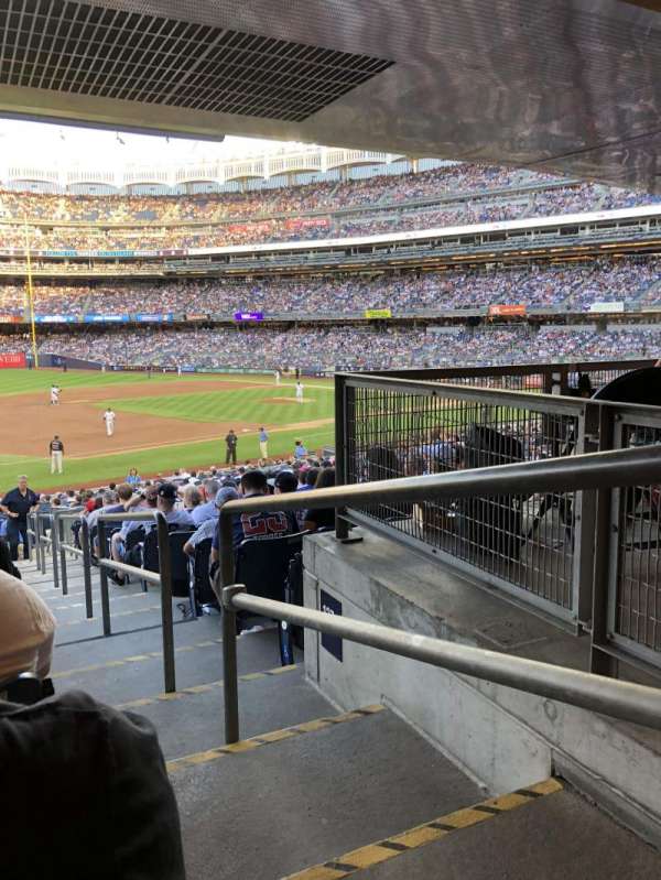 Yankee Stadium, section: 127b, row: 19, seat: 1
